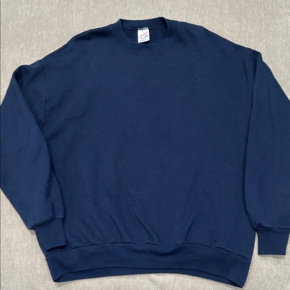 Jerzees Other - Jerzees Men's Crewneck Sweater in Navy Blue